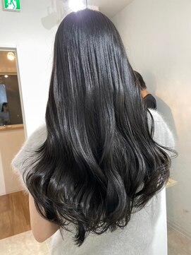 ビビバイベル(BiVi by BHEL) 桑名ロングレイヤーカットハッシュカット透明感カラー重めロング