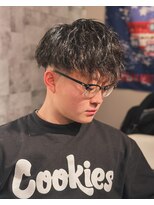 サンアンドマーリィズバーバー 駅前店(SON&MARLEY'S BAR BER)&nbsp;ツイスパマッシュ/本厚木/フェード