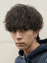 フィフス 原宿(fifth)&nbsp;原宿ツイストスパイラルパーマメンズカットマッシュウルフ30だ