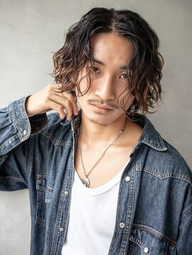 メンズサロン EIGHT MEN 北千住店【エイト】 メンズ/センターパート/スパイラルパーマ