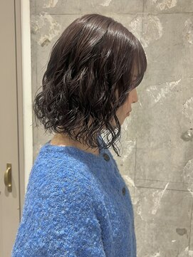 トマト(TOMTO) 【RENA】ボブパーマ_コテ巻き風