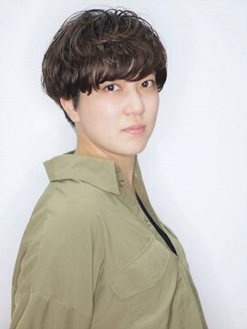 クレメント サロン ブル(Clement Salon Bull) 【松戸BULL】小顔マッシュショートカット☆くしゃっとバング