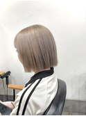 ホワイトカラー/ホワイトベージュ/ブリーチ/ケアブリーチ