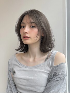 【Ｌｅ’ａ】レイヤーカット　グレージュカラー010