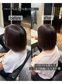 縮毛矯正＋カット