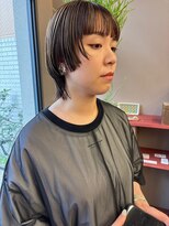 フェンヘアーアイス 中目黒(Fen.hair ici)&nbsp;30代40代◎透明感アッシュボブ×小顔レイヤーカット