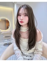 サンド 名古屋(sand)&nbsp;韓国風/インナーカラー/縮毛矯正髪質改善/顔まわり/レイヤー