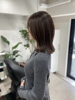 ルネ(Rune)&nbsp;レイヤーボブ／ヘーゼルベージュ