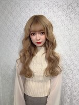 ヘアアンドメイク サファイア 豊橋店(ヘア&メイク SAPPHIRE)&nbsp;#フランス人形風#ハイトーンカラー#プルエクステダイヤ