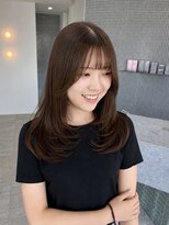 レノ 直江店(RENO) ミディアムレイヤー/@20代30代40代