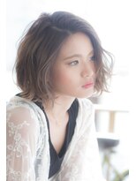 ミエル ヘア 新宿(miel hair)&nbsp;【miel hair 新宿】ミディボブは束感と透明感を狙う☆
