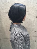 ヘアサロン ドットプラス 町田店(dot. plus)&nbsp;サロンワーク×ボブ×ブラックカラー［町田］