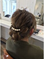 ヘアデザイン フィーカ 津留店(hair Design fika.)&nbsp;fika.シニヨンスタイル☆