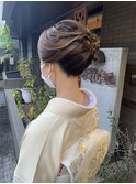 〈着物〉ヘアセット＋訪問着