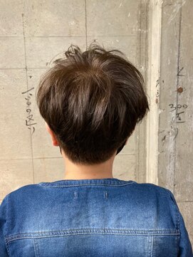 オッソ(OSSO) ナチュラルショート_クールショートピンクベージュ