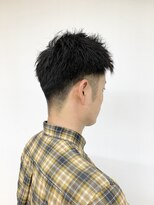 クオリス 上板橋店(QUALIS) 刈り上げ束感ショートトラッドスタイル【モテ髪簡単スタイル】