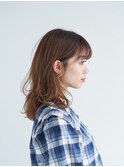 顔型別ヘアスタイル特集/マロンベージュ/Aラインボブ/池袋