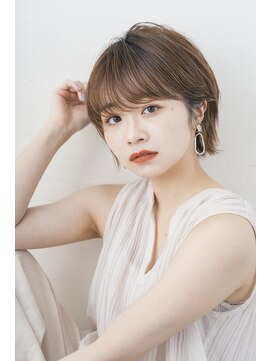 ガーデン タチカワ(garden tachikawa) 【garden tachikawa】小顔大人かわいい耳掛けハンサムショート