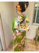 アトリエシェリー 振袖着付け