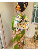振袖着付け