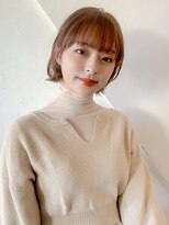 オーブ ヘアー カレン 長崎時津店(AUBE HAIR calen)&nbsp;20代・30代_あごラインミニボブ