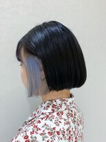 ララ 西川口(LaRA)&nbsp;ホワイトブルー◎インナーカラー