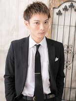 モッズヘア メン 新所沢店(mod's hair men)&nbsp;アップバング＆ハイトーンカラーのモテカットD