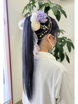 ヴァニラ(Vanilla) 成人式前撮りヘアセット