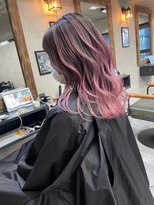 サニー 渋谷(SUNNY)&nbsp;バレイヤージュ、ココアベージュ、ハイライト、グレージュカラー