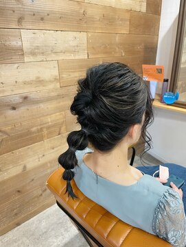 ルームスヘアー(Rooms Hair) 玉ねぎアレンジ （☆）