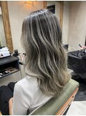 グレーベージュショコラアッシュアッシュミルクティー