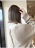 ボブ×ナチュラルハイライト