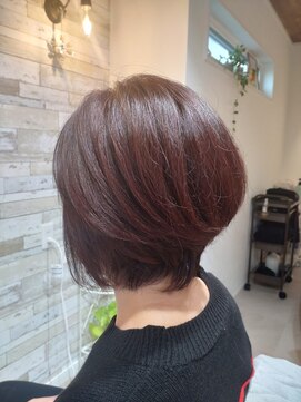 シュガーベリー(SugarBerry) 前下がりショートボブ