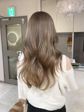 キャンバス バイ ネオリーブ 横浜西口(Canvas by neo.) ハイトーンブリーチミルクティー髪質改善韓国【横浜】