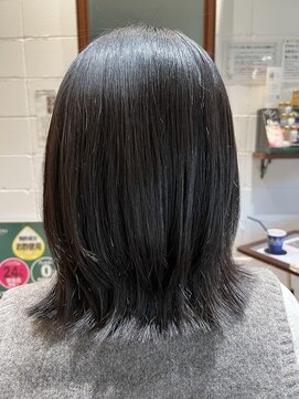 チアー ヘアリラクゼーション(cheer HAIRRELAXATION) クセ緩和ストレート+外ハネボブ