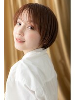 カバーヘア ブリス 志木南口駅前店(COVER HAIR bliss) □艶髪カーキベージュマッシュルームヘア404志木10代20代30代