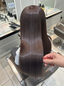 ネオリーブギンザ 銀座店(Neolive GINZA) 髪質改善カラー×バイオレットカラー【銀座】片桐