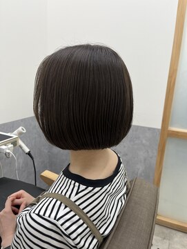 フレームプラス 御堂筋難波店(FRAME +) ぱつっとボブ