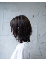 髪と生活 美容室&nbsp;伸びたボブにレイヤー