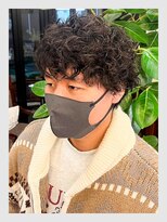 クリアオム 春日部(CLEAR homme)&nbsp;メンズ おしゃれな大人のパーマスタイル プードルパーマ