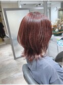 髪質改善カラー艶感クラゲヘアー透明感