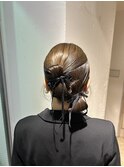 タイトツイン×リボンアレンジ