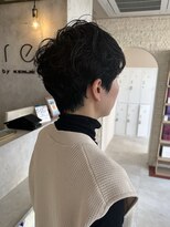 クレールバイケンジ(Claire by KENJE)&nbsp;マッシュショート×くせ毛風パーマ