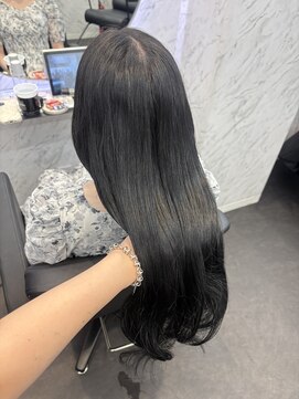 ドットモーダ  町田店(dot. mooda) 【艶カラー×顔周りカット】韓国/韓国ヘア/町田/町田駅/学割