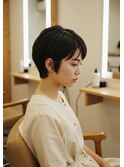 ハンサムショート20代30代40代髪質改善白髪染め入間