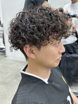 フィフス 天神大名(fifth) 天神波巻きプードルパーマハードスパイラルマッシュメンズ強め