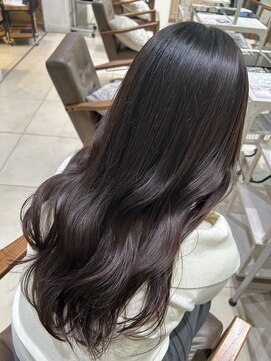 フォルテロゼ 横浜(FORTE rose) 巻いてもツヤツヤ暗めカラー