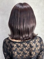 ルノン(LUNON)&nbsp;暗めカラーグランマッシュデザインカラーフェイスフレーミング