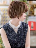 斜めバング小顔前下がりマッシュボブショートA3北浦和20代30代