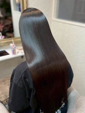 セタ 新宿(seta) チョコレートブラウン/ストレートロング/髪質改善/ツヤ髪/韓国風